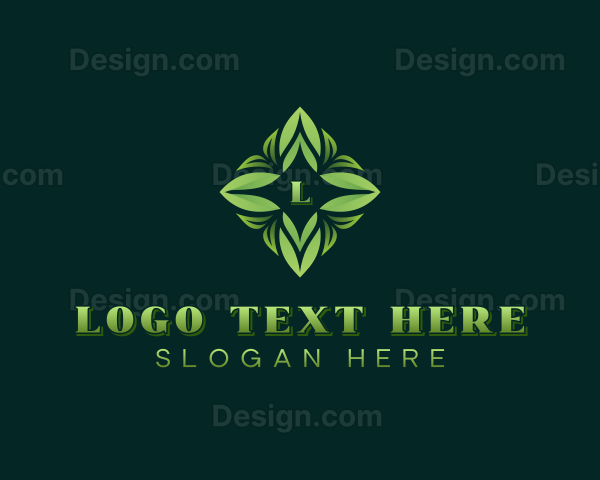 Vegan Herbal Gardening Logo