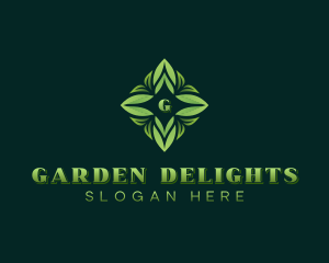 Vegan Herbal Gardening logo design