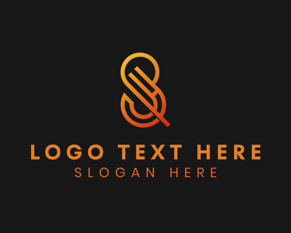 Font logo example 2