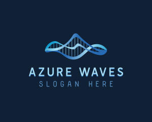 Genetics Wave Biotech logo design