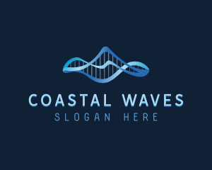 Genetics Wave Biotech logo design