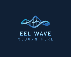 Genetics Wave Biotech logo design