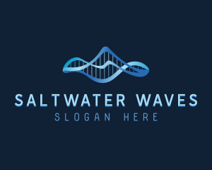 Genetics Wave Biotech logo design