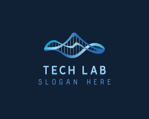 Genetics Wave Biotech logo design