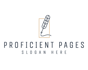 Publishing Quill Writing logo