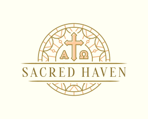 Religious Christian Church logo design