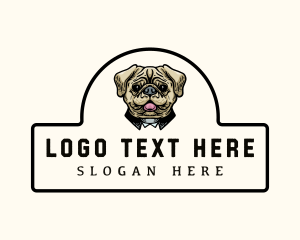 Puppy Dog Grooming logo