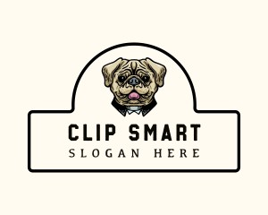 Puppy Dog Grooming logo design