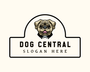 Puppy Dog Grooming logo design