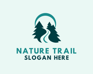 Forest Road Trip logo design