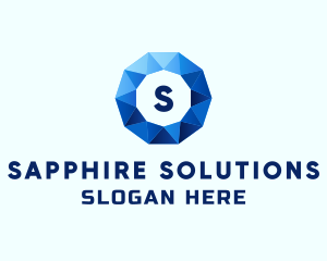 Sapphire Gem Jewelry logo design