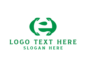 Eco Friendly Leaf Organic  logo