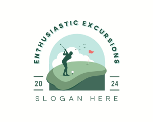 Sports Golf Athlete logo