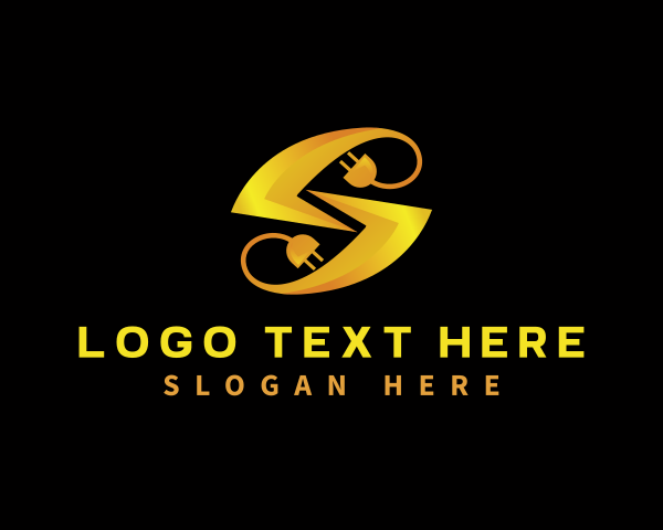 Lineman logo example 1