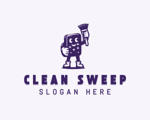 Soap Housekeeping Cleaning  logo design