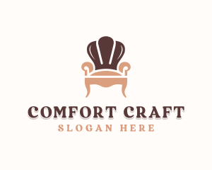 Armchair Furniture Upholstery logo design