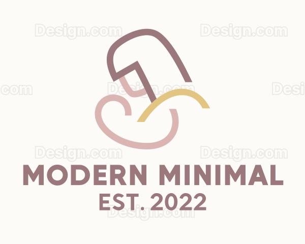 Infant Breastfeeding Mother Logo