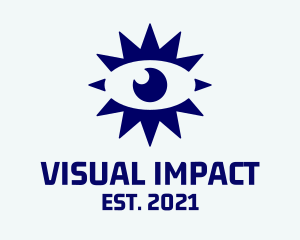 Visual Eye Gamer  logo design