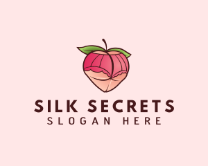 Seductive Peach Underwear logo design