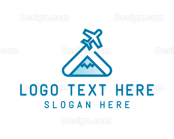 Travel Agency Airplane Flight Logo