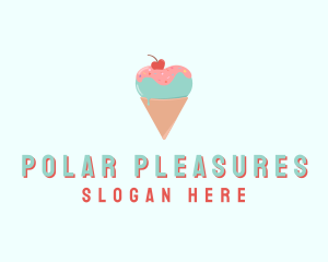 Heart Ice Cream  logo