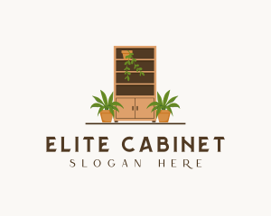 Cabinet Display Furniture logo design