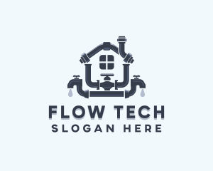 Home Pipe Plumbing logo design