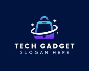 Shopping Gadget Galaxy logo design