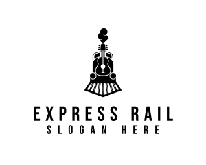 Guitar Train Railway logo