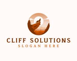 Howling Wolf Cliff logo
