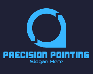 Tech Location Point logo design