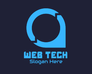 Tech Location Point logo design