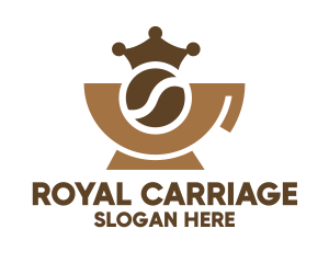 Brown Royal Coffee logo design