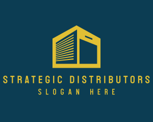 Shipping Distribution Warehouse logo