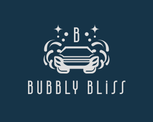 Car Wash Bubbles logo design