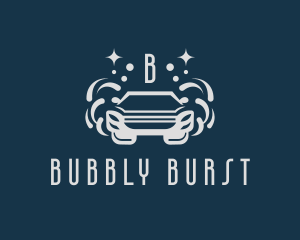 Car Wash Bubbles logo design