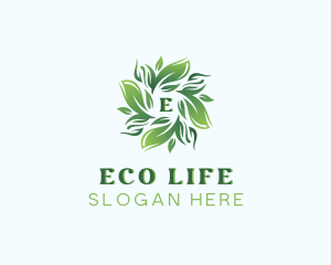 Environment Leaves Botanical logo design