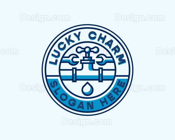 Tap Plumbing Repair Logo