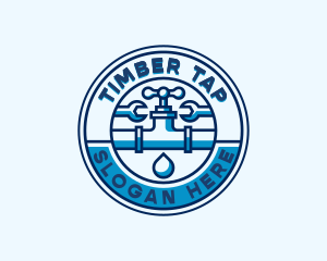 Tap Plumbing Repair logo design