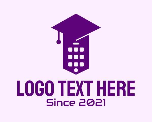 Online Graduation logo example 3