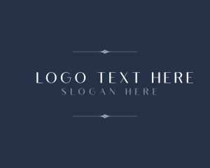 Elegant Classy Wordmark logo