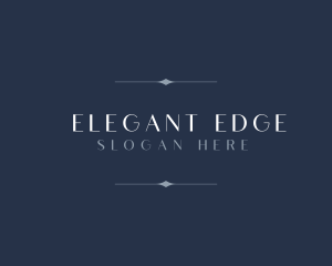 Elegant Classy Wordmark logo design