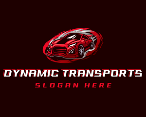 Auto Transportation Car logo design