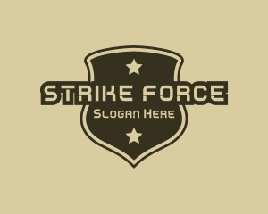 Armed Forces Security logo design