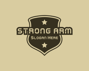 Armed Forces Security logo design