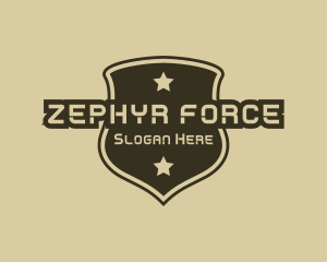 Armed Forces Security logo design