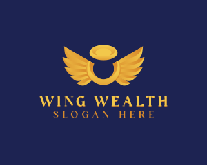 Angelic Holy Wings logo design