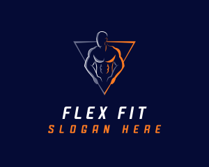 Muscle Fitness Training logo design