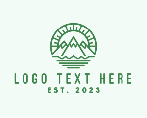 Outdoor Mountain Camping  logo