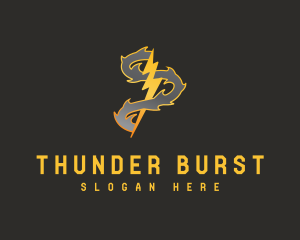 Thunder Voltage Smoke logo design